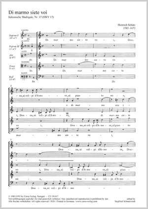 You are of marble Score