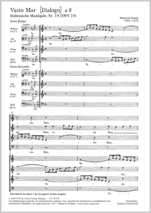 Vast sea Score
