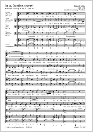 Thumbnail: Heinrich Schütz: In te, Domine, speravi