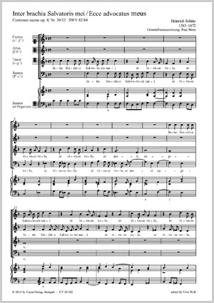Thumbnail: Heinrich Schütz: Inter Brachia Salvatoris mei
