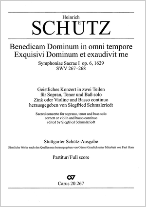 from: Symphoniae Sacrae I Full score