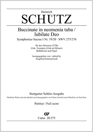 from: Symphoniae Sacrae I Score