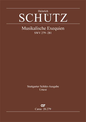 Heinrich Schütz: Musikalische Exequien I-III - Sheet music | Carus-Verlag