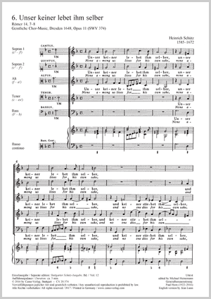 extrait de: Musique chorale religieuse Partition