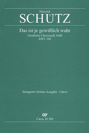 Thumbnail: Heinrich Schütz: Das ist je gewisslich wahr