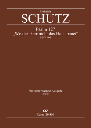 Thumbnail: Heinrich Schütz: Wo der Herr nicht das Haus bauet