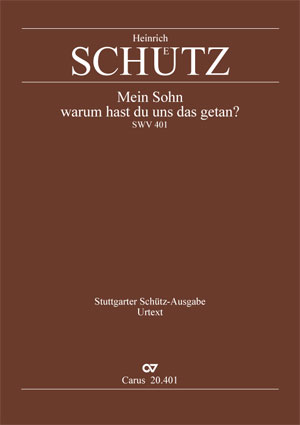 Heinrich Schütz: Jesus in the temple - Sheet music | Carus-Verlag