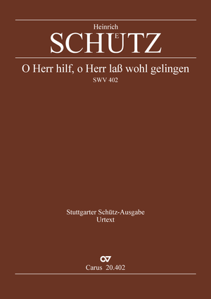 Thumbnail: Heinrich Schütz: O Herr, hilf, o Herr laß wohl gelingen