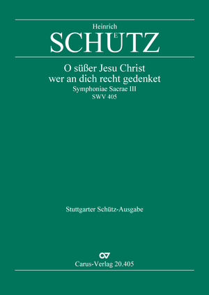 Thumbnail: Heinrich Schütz: O süßer Jesu Christ, wer an dich