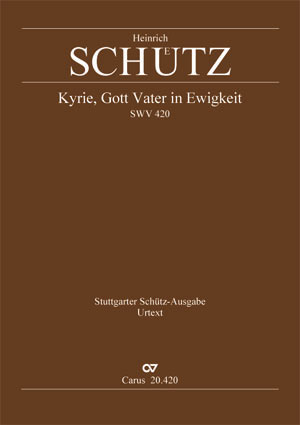 Heinrich Schütz: Kyrie, God Father throughout all time - Partition | Carus-Verlag