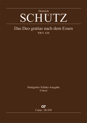 Thumbnail: Heinrich Schütz: Das Deo gratias nach dem Essen