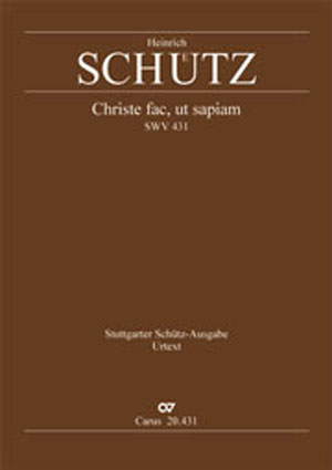 Thumbnail: Heinrich Schütz: Christe fac, ut sapiam
