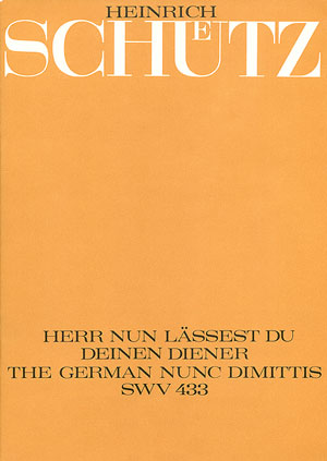 Thumbnail: Heinrich Schütz / Heinrich von Herzogenberg (arr.): Herr, nun lässest du deinen Diener