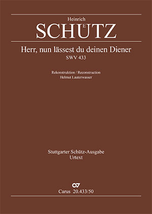 Heinrich Schütz: Herr, nun lässest du deinen Diener