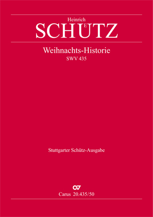 Heinrich Schütz: L'Histoire de Noël - Partition | Carus-Verlag