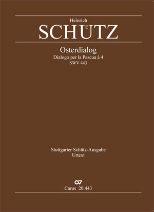 Heinrich Schütz: Weib, was weinest du - Sheet music | Carus-Verlag