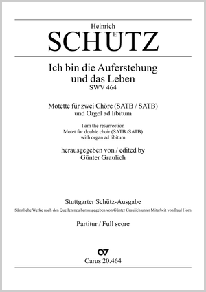Thumbnail: Heinrich Schütz: Ich bin die Auferstehung und das Leben