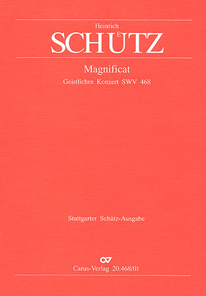 Heinrich Schütz: Magnificat - Partition | Carus-Verlag