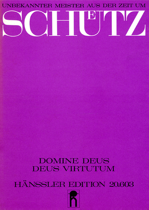 Thumbnail: Heinrich Schütz (früher zugeschrieben): Domine Deus, Deus virtutum