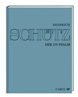 Heinrich Schütz: Psalm 119 (Schwanengesang), (Complete edition, vol. 18) - Partition | Carus-Verlag