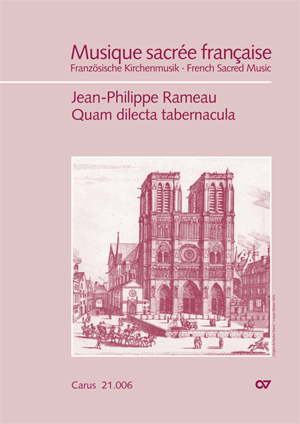 Jean-Philippe Rameau: Quam dilecta tabernacula - Partition | Carus-Verlag