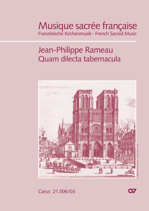 Quam dilecta tabernacula Psaume 83. Grand Motet Klavierauszug