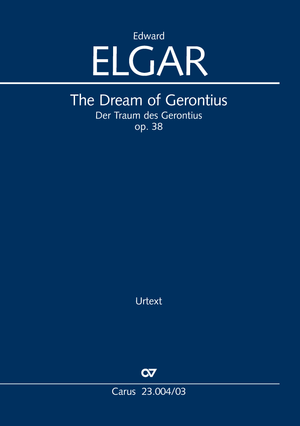 The Dream of Gerontius Der Traum des Gerontius Klavierauszug