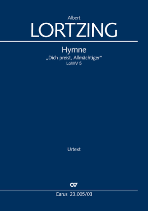 Hymne "Dich preist, Allmächtiger" Vocal score