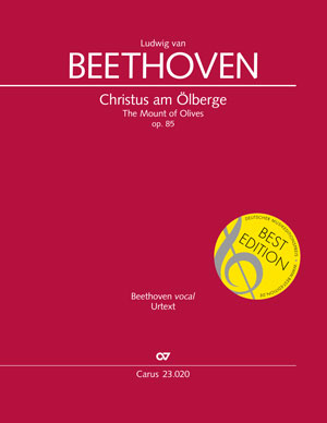 Ludwig van Beethoven: The Mount of Olives - Sheet music | Carus-Verlag