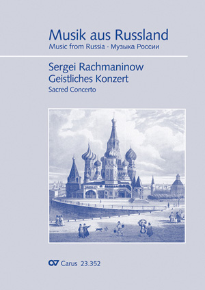 Sergei Rachmaninow: Geistliches Konzert - Noten | Carus-Verlag