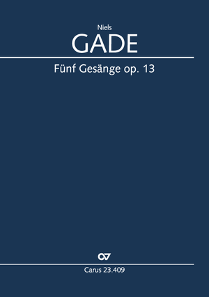 Fünf Gesänge op. 13 Full score