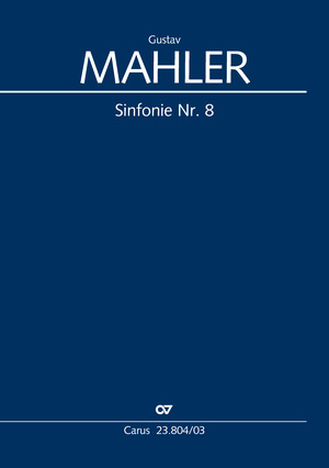 Sinfonie Nr. 8 Vocal score
