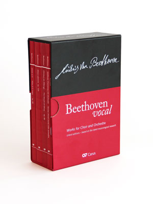 Ludwig van Beethoven: Œuvres pour chœur et orchestre - Partition | Carus-Verlag