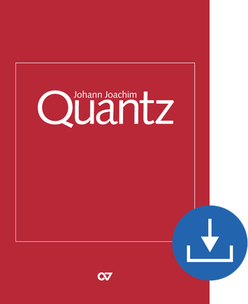 Johann Joachim Quantz Thematisch-systematisches Werkverzeichnis (QV) E-Book, PDF-Datei