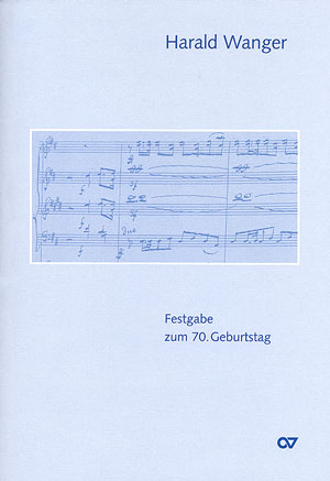 Harald Wanger Festgabe zum 70. Geburtstag Buch
