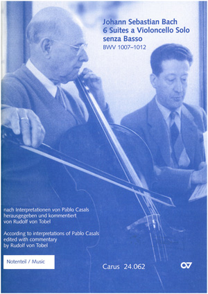 Thumbnail: Casals/Tobel: Violoncelloschule Bach