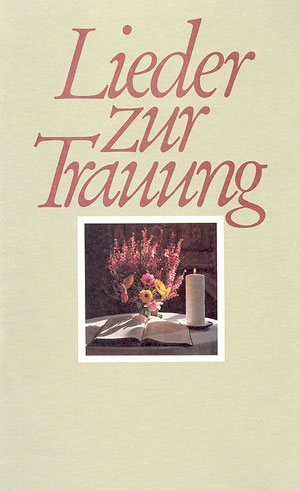 Lieder zur Trauung Sammlung