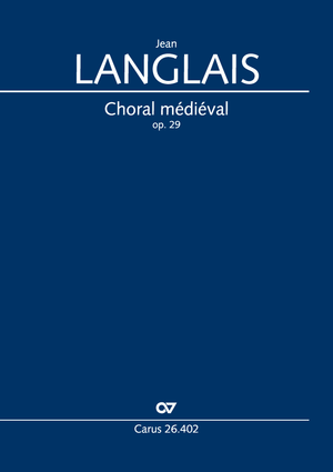Choral médiéval Dirigierpartitur, Erstausgabe