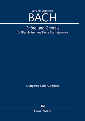 42 Chöre und Choräle für Blechbläser aus Bachs Kantatenwerk