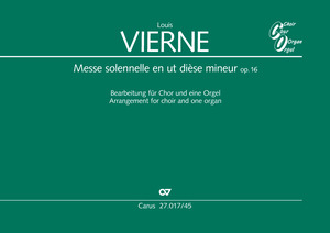 Louis Vierne: Messe solennelle en ut dièse mineur - Noten | Carus-Verlag