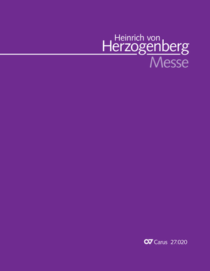 Thumbnail: Heinrich von Herzogenberg: Messe in e