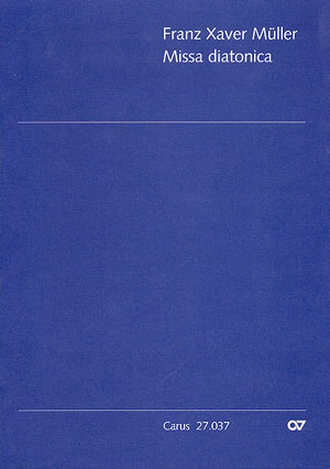 Missa diatonica Partitur, Erstausgabe
