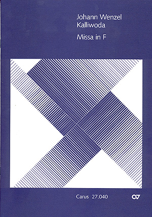 Missa in F Dirigierpartitur, Erstausgabe