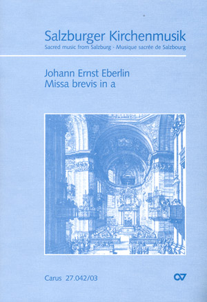 Missa brevis in a Réduction piano-chant
