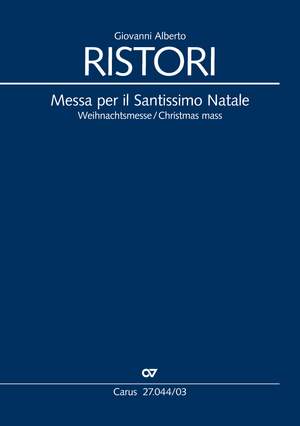Messa per il Santissimo Natale Weihnachtsmesse Klavierauszug