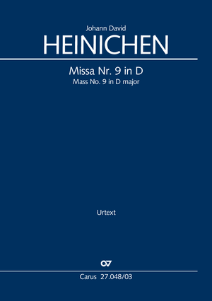 Mass No. 9 in D major Vocal score