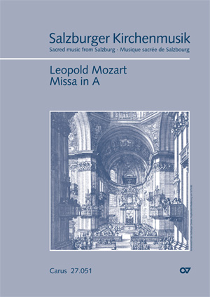 Leopold Mozart: Missa in A - Noten | Carus-Verlag