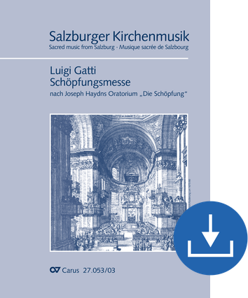Schöpfungsmesse in A nach Joseph Haydn Klavierauszug digital, PDF-Datei