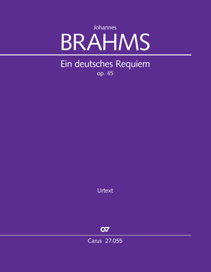 Johannes Brahms German Requiem Sheet Music Buy Choral Sheet Music