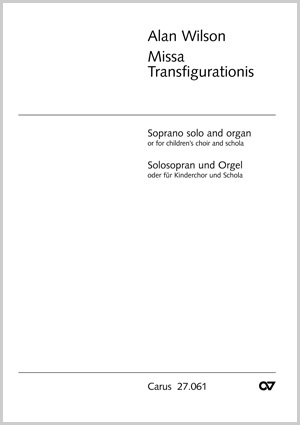 Missa Transfigurationis Partitur